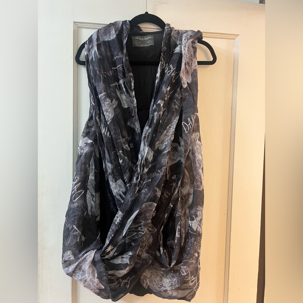 All Saints Spitalfield Scarf Top